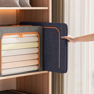 Cajas herméticas personalizadas de poliéster, caja de almacenamiento impermeable, 50x40x33Cm, para el hogar - Product Image 5