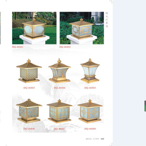 Lámparas de Pilar de Acero Inoxidable LED para Exteriores, Impermeables, para Jardín, Modelo DQ 46101 - Product Image 4