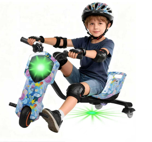 Disponibile in Messico MZ008 Auto Elettrica <span class=keywords><strong>a</strong></span> Spinta per Bambini 5-8 Anni, Triciclo Elettrico con Luci LED e Pedali - Product Image 1