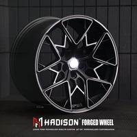 Jantes en maille noire satinée 6061-T6 forgées sur mesure, 19 et 20 pouces, pour Ford Mustang GT