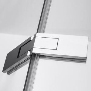 Mampara <span class=keywords><strong>de</strong></span> <span class=keywords><strong>Ducha</strong></span> <span class=keywords><strong>de</strong></span> Vidrio Templado <span class=keywords><strong>de</strong></span> 8 mm, Tamaño Personalizado, con Puerta <span class=keywords><strong>de</strong></span> <span class=keywords><strong>Ducha</strong></span> con Bisagras y Herrajes <span class=keywords><strong>de</strong></span> Acero Inoxidable - Product Image 6