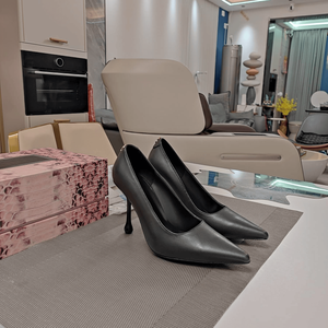 Zapatos de Tacón Jimmy para Mujer, Versátiles, con Punta en Pico y Tacón Esculpido, Cómodos, de Punta Cerrada, para Ocasiones Casuales y Formales - Product Image 4