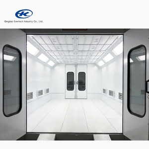 Cabine de peinture automobile 7m 8m 9m à chauffage électrique, gaz ou diesel avec four de séchage pour véhicules certifié CE - Product Image 5