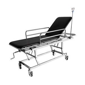 SNMC 기계 수동 의료 공장 가격 병원 환자 이송 트롤리 운송 들것 트롤리 캐스터와 트롤리 - Product Image 2