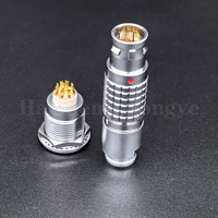 FGG EGG 2B 10 Pin Push Pull Self-Locking Circular Connector FGG.2B.310.CLAD92Z Plug & EGG.2B.310.CLL Socket