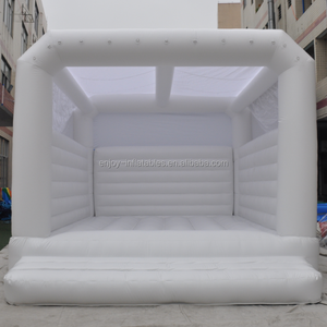 Casa di rimbalzo bianca per esterni, - Product Image 2