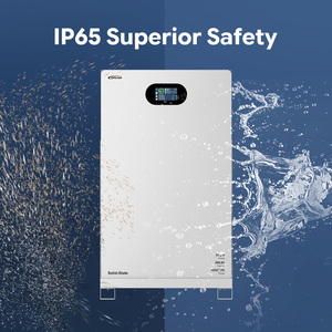 แบตเตอรี่โซลาร์เซลล์ IP65 ความจุ 100ah 200ah 51.2v 5kwh 10kwh รองรับ RS485 CAN 206AH แบบติดตั้งบนพื้น แบตเตอรี่โซลิดสเตท LW51206ES เกรด A - Product Image 5