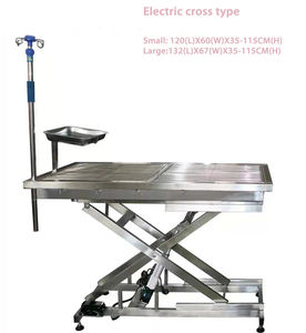 Tavolo Veterinario per Piccoli Animali AZMED-304 in Acciaio Inox Medicale, Capacità di Carico 250kg, Sollevamento Idraulico/Elettrico - Product Image 5