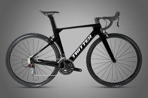Bicicleta de Carretera de Carbono con 22 Velocidades, 700c, Bicicleta de Carreras de Fibra de Carbono con Desviador <span class=keywords><strong>SHIMANO</strong></span>, Manillar 105/<span class=keywords><strong>R7000</strong></span>-2*11S - Product Image 2