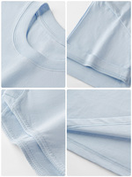 T-shirts Femme Modernes au Design Tendance, Haute Qualité 100% Coton Tricoté, Style Uni Simple