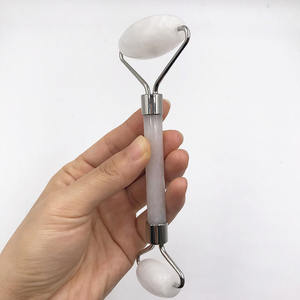 Crioterapia Ice Jade Roller Gua Sha Herramientas faciales Cristales curativos naturales Masajeador facial para relajación de bienestar - Product Image 1