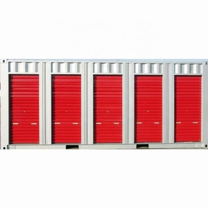 Porte à volet roulant 20ft Conteneur de stockage en acier 9ft 12ft 16ft 19tf Conteneur de stockage en acier - Product Image 1