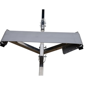 Nouveau design Handiness <span class=keywords><strong>bateau</strong></span> gonflable en acier inoxydable kayak argent remorque amovible léger Type de matériel marin raccord - Product Image 4