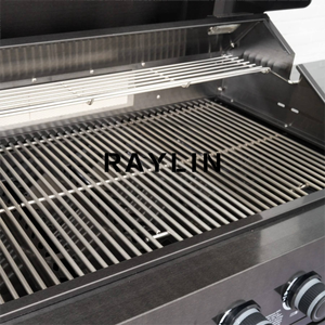 <span class=keywords><strong>Barbecue</strong></span> de table extérieur à gaz propane et charbon de bois, 66 000 BTU, acier inoxydable noir 304, pour usage domestique - Product Image 3