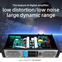 Biner Hight Quality DS6000 Audio-Leistungs verstärker Professional 600W * 4 Für den Heimgebrauch Karaoke-Bühne