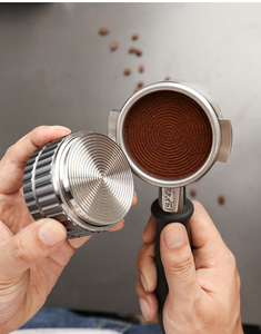 ZeroHero 51mm 58mm Café Bois Acier Barista Espresso Café Réglable Tamper - Product Image 5