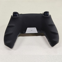 Housse en silicone camouflage numérique pour manette PS5 DualSense, protection antidérapante avec capuchons pour joysticks et anneaux de visée