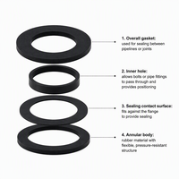 Joint d'étanchéité en caoutchouc silicone, bague d'étanchéité étanche pour pompe à eau, pièce en caoutchouc moulée sur mesure