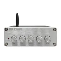 BRZHIFI-miniamplificador de potencia DP1, convertidor de decodificador Digital bt5.1, audio 2,1, Clase D, potencia digital