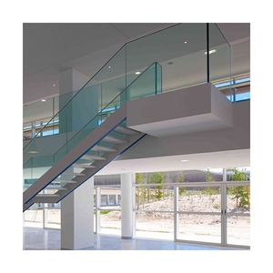 Rampe en verre sur mesure Prima pour escaliers en bois, <span class=keywords><strong>escalier</strong></span> extérieur, <span class=keywords><strong>escalier</strong></span> intérieur pour appartements - Product Image 4