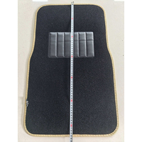 Tapis de sol de voiture universels en velours, 4 pièces, doux, faciles à nettoyer, pour la décoration intérieure du véhicule