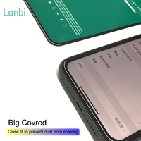 Vidrio Templado De Borde a Borde De Cubierta Completa 3d Para Iphone 6plus / 7plus / 8plus Protecteur De Pantalla