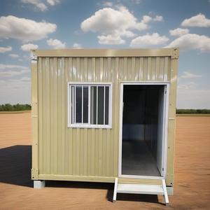 Casa Contenedor Plegable de 20 pies a Precio Económico, Ensamblaje Rápido, Hogar Modular Prefabricado para Oficina <span class=keywords><strong>en</strong></span> Sitio de Construcción - Product Image 1