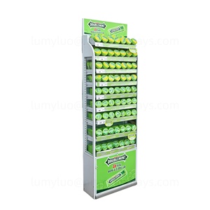 Exhibidor de Dulces y Chicle, Soporte de Metal con Estantes de Panel Perforado para Supermercados, Tiendas, Área de Pago, Exhibidor de Snacks - Product Image 2