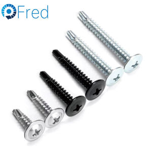 Vis auto-perceuses Phillips M4.8 à tête bombée attaches en laiton zingué écrous en acier inoxydable poli pour l'exploitation minière soins de santé - Product Image 4