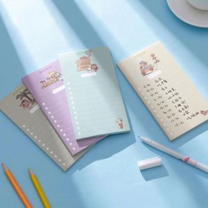 Hengxin Custom Cute Stationery Memo <b>Pad</b> Loose Leaf Kawaii School Supplies Plan List Book Notepad - Product Image 1