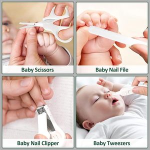 Trousse de Soin et Sécurité pour Bébé avec Brosse, Peigne, Mouche-Bébé – Essentiels de Soin pour <span class=keywords><strong>Nouveau</strong></span>-nés Filles et Garçons - Product Image 4