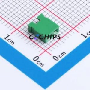 142270-1 Shorting Cap / Jumper Cap Connector ( Construction: 1x2 )( Pitch: 2.54mm )( Open Top / Closed Top: Open Top Type ) - Product Image 1