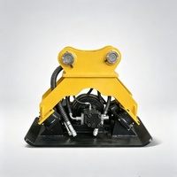 Compacteur de plaques durable pour excavatrice, accessoire vibratoire hydraulique pour pelle de 20 tonnes