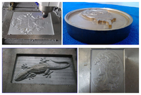 Machine de fraisage et de gravure CNC miniature en métal à vente chaude avec moteur et roulement, moteur servo haute précision pour l'aluminium