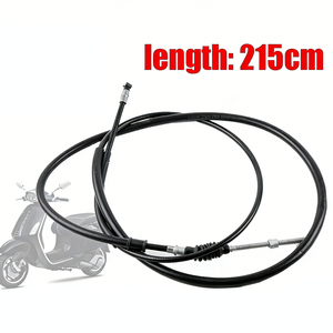 อุปกรณ์เสริมมอเตอร์ไซค์สายเบรคหลังสายเบรคสำหรับ Piaggio <span class=keywords><strong>Vespa</strong></span> Sprint Primavera ผู้นำ ET4 LX S Fly <span class=keywords><strong>Liberty</strong></span> 50 <span class=keywords><strong>125</strong></span> 150 200 - Product Image 1