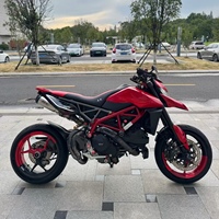Moto de course haute performance Ducati Hacker 950 L bicylindre refroidi par eau, moteur à essence quatre temps 937cc, électrique