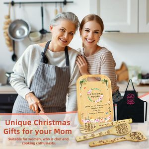 Tabla de cortar de bambú especial para madres de fábrica, Regalo para mamá, día de la madre, vacaciones de cumpleaños para decoración, exhibición - Product Image 5