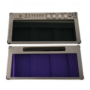 하이 퀄리티 전문 조정 가능한 그늘 태양열 구동 UV IR 보호 용접 헬멧 교체 자동 어둡게 필터 렌즈 - Product Image 1