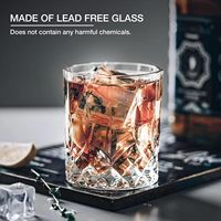 Lot de verres vintage à motif goutte de pluie en gros – Gobelets en verre gaufré pour eau, cocktail, whisky, jus – Logo personnalisé OEM