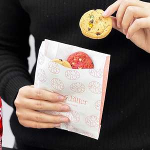 Wholesale White Biodegradable Eco-Friendly Greaseproof Oilproof Waterproof Recyclable Pizza Food Packaging Kraft Paper <b>Bags</b> - Product Image 2