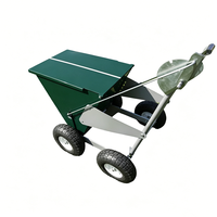Matériel et équipement agricoles - Acier, 2 roues, capacité de 50 lb - Marqueur de ligne sèche (pour champs de coton / terrains de football)