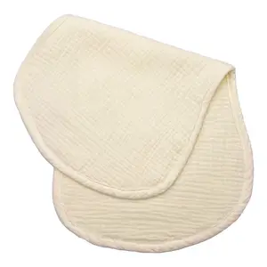 6 lớp Muslin bé ợ vải 100% cotton mềm lớn 20 "x 10" cho trẻ sơ sinh ợ