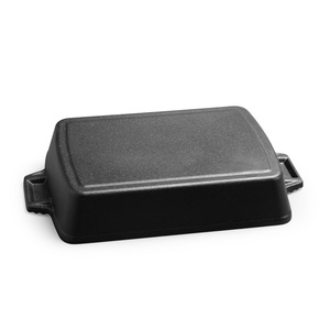 Factory Direct Sales Cast Iron No Coating Roast Fish Frying <strong>Pan</strong> Thickened Heat <strong>Preservation</strong> Non-stick Rectangular Baking <strong>Pan</strong> - Product Image 6