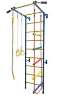 Aire de jeux suédoise de jungle d'escalade pour enfants d'intérieur XK-029A avec anneau/corde/échelle