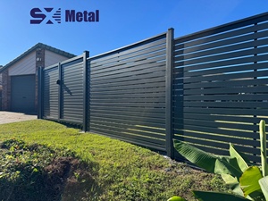 Courtyard Balcony Stair Commercial Park Front Yard Backyard Boundary <strong>Guard</strong> Modern Contemporary Decorative Aluminum <strong>Houses</strong> - Product Image 1