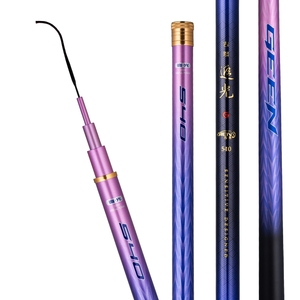 JIEN ZHUIGUANG Taiwan Fly Fishing <strong>Rod</strong> Super Hard Telescopic Carbon <strong>Rod</strong> for Bass for River Fishing with Composite Handle - Product Image 1