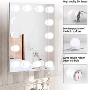 Trending Products Home Decor 14 Bulb Dimmable Hollywood Makeup Mirror <b>Lights</b> Adjustable <b>Vanity</b> Lighting Fixtures for Full Length Mirror Custom Living Room Furniture - Product Image 4