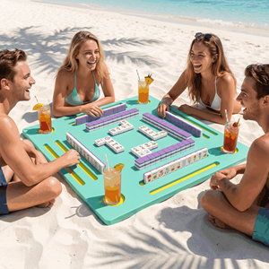 <span class=keywords><strong>Juego</strong></span> <span class=keywords><strong>de</strong></span> Mahjong Flotante Moderno para Piscina, Plegable, Portátil, Impermeable, Irrompible, para Exteriores, Playa, Fiestas Familiares - Product Image 6