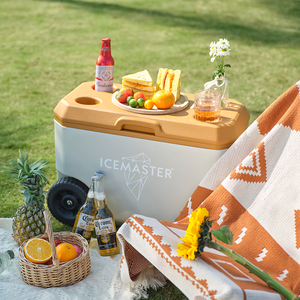 Glacière isotherme commerciale Icemaster 45L 38L 54L 39L 30QT 60QT avec logo personnalisé, à roulettes, pour aliments et boissons (plage, bière) - Product Image 2