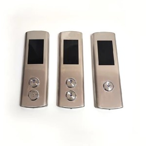 Panel de Llamada para Elevador Monarch 102, Diseño Minimalista en Acero Inoxidable para Uso de Pasajeros y Carga - Product Image 1